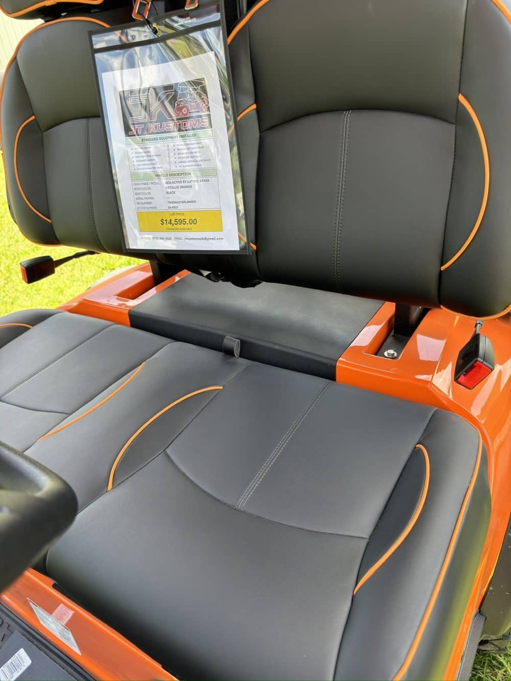 2024 ActivEV Pulse - Lifted 4 Passenger - Lithium Battery - Image 2