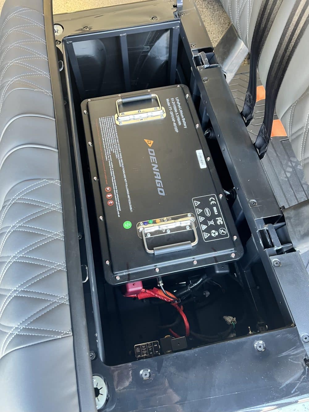 2025 Denago EV Rover XL - Black - Image 4