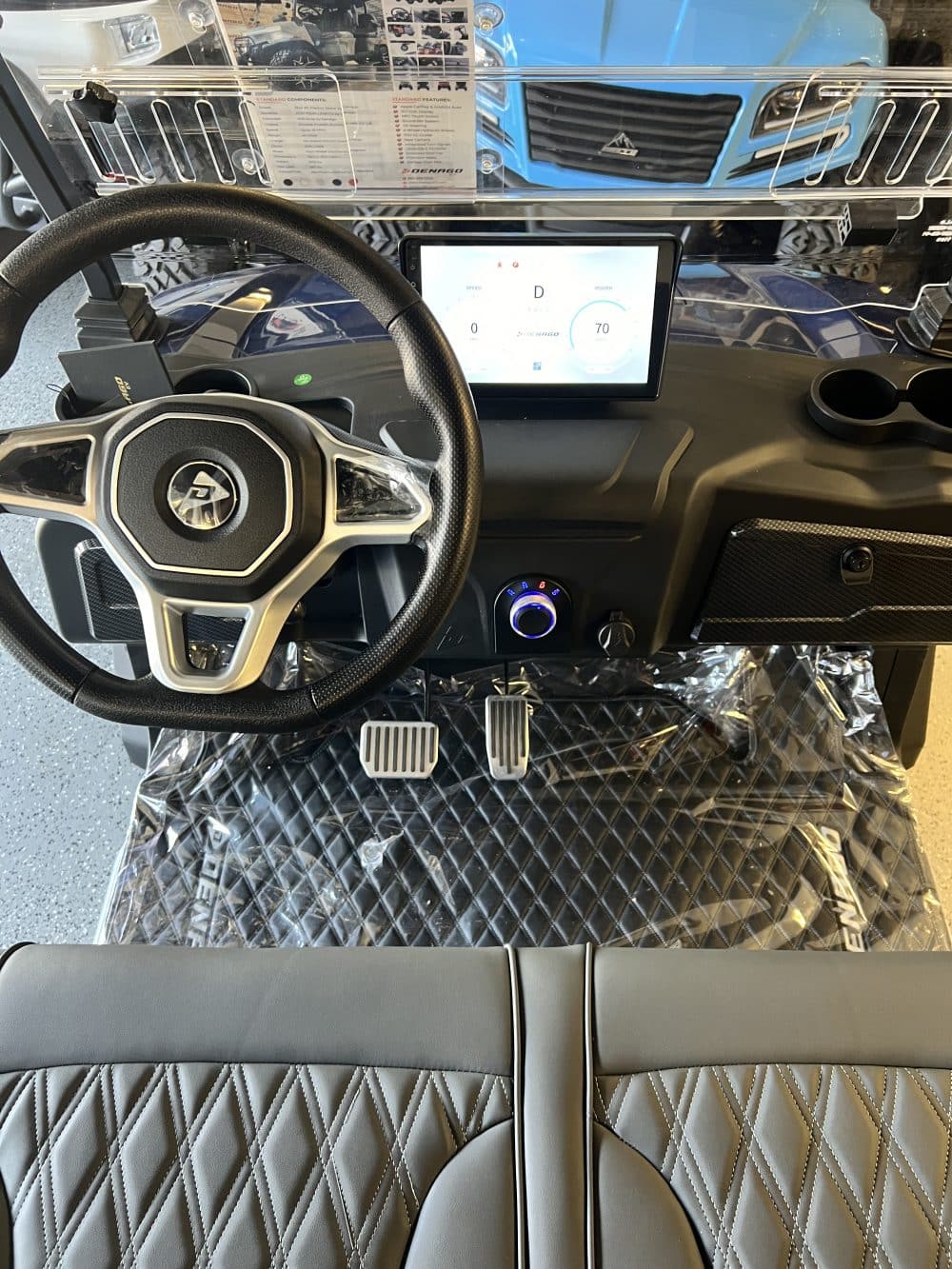 2025 Denago EV Rover XL - Blue - Image 3