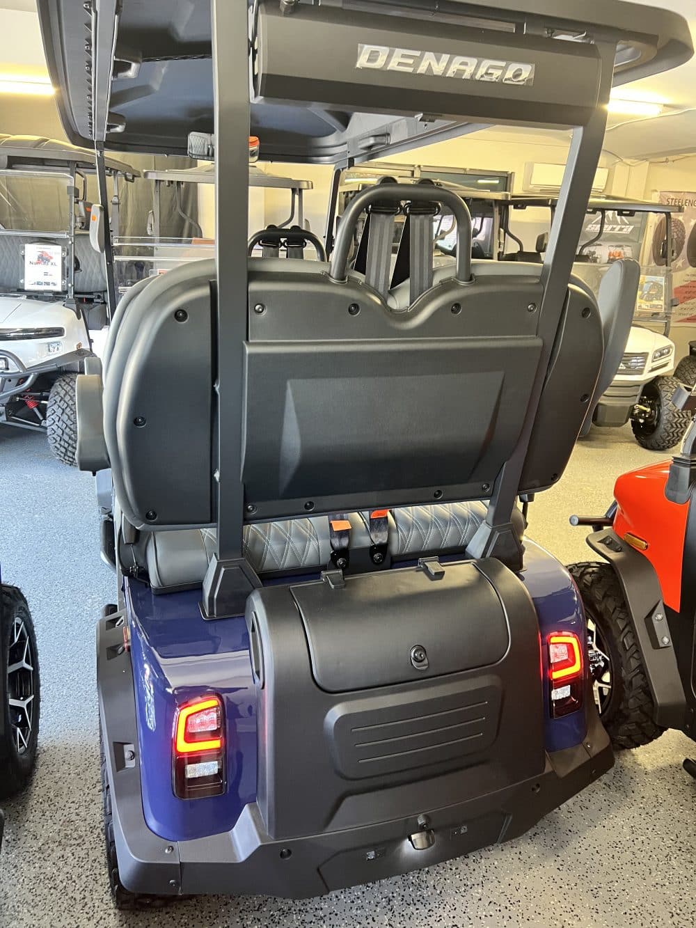 2025 Denago EV Rover XL - Blue - Image 4