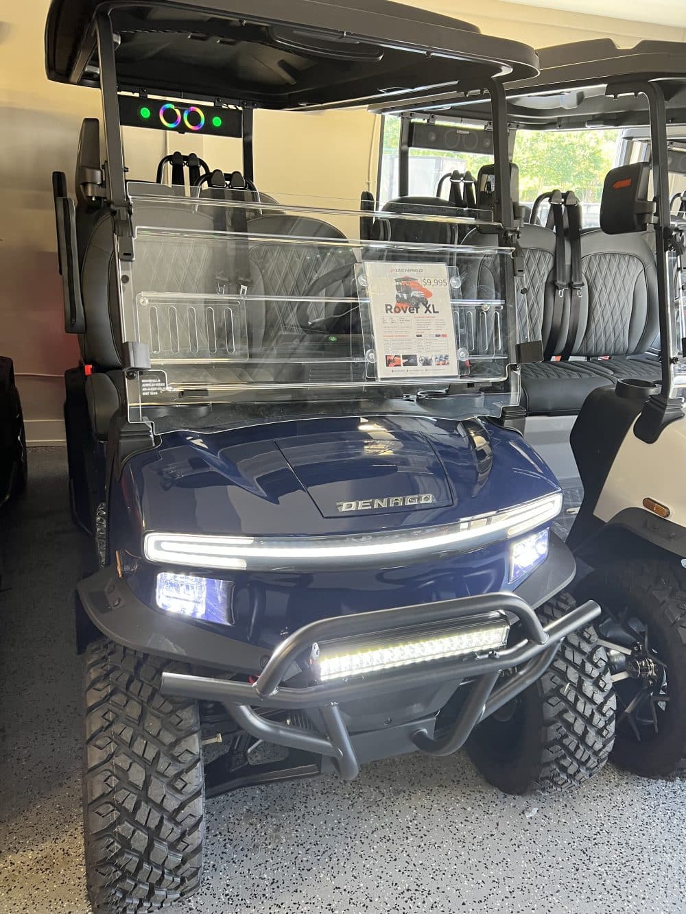 2025 Denago EV Rover XL - Blue - Image 6