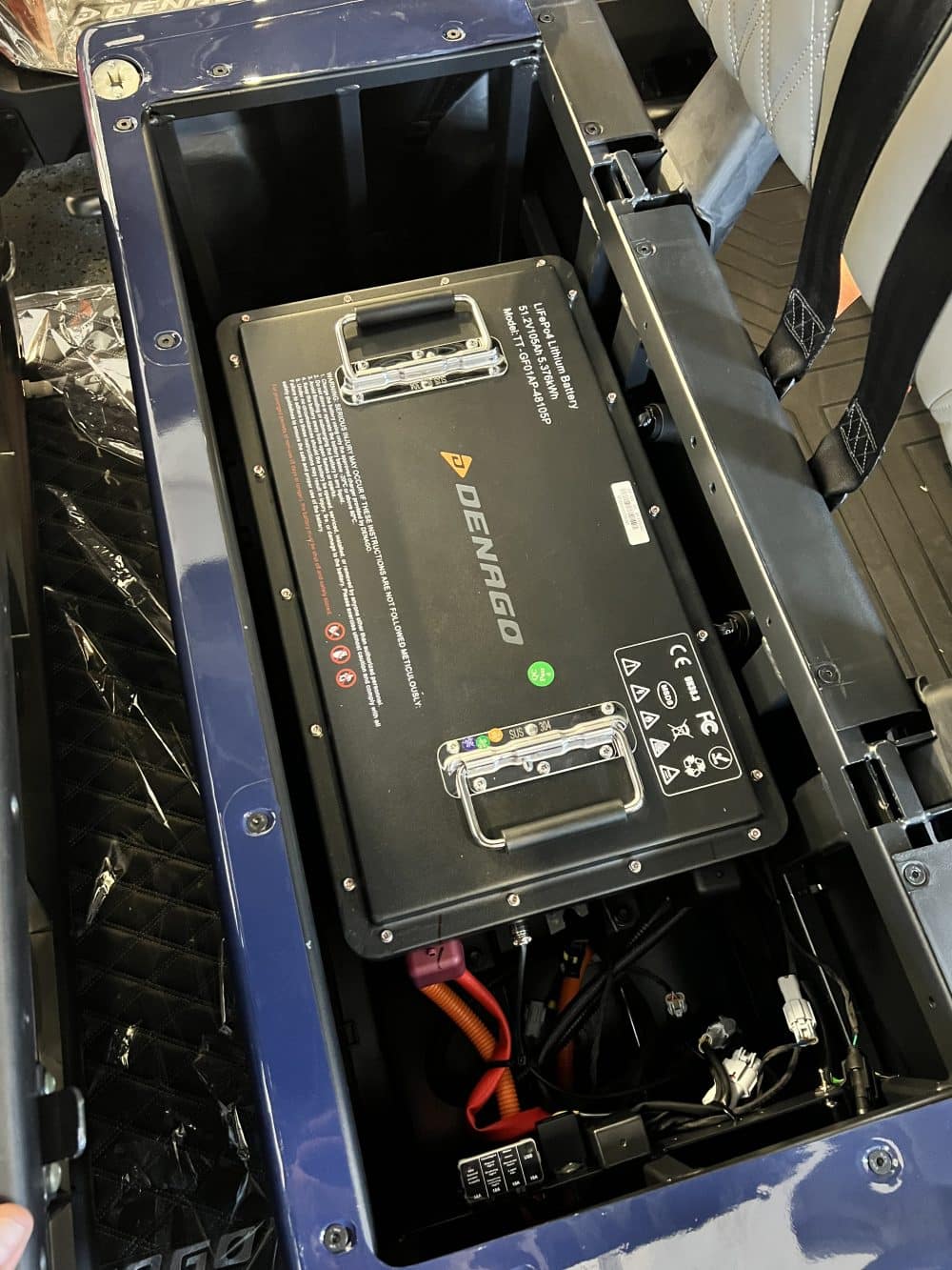 2025 Denago EV Rover XL - Blue - Image 7
