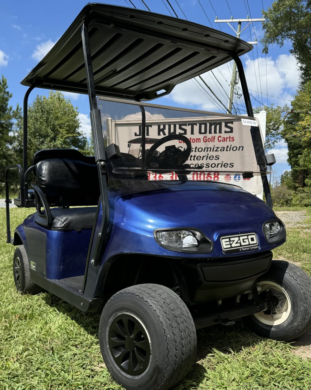 2019 EZGO TXT - BLUE