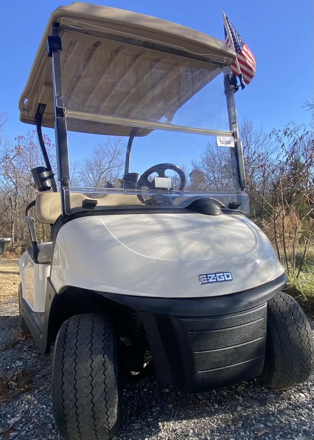 2016 EZGO RXV - WHITE