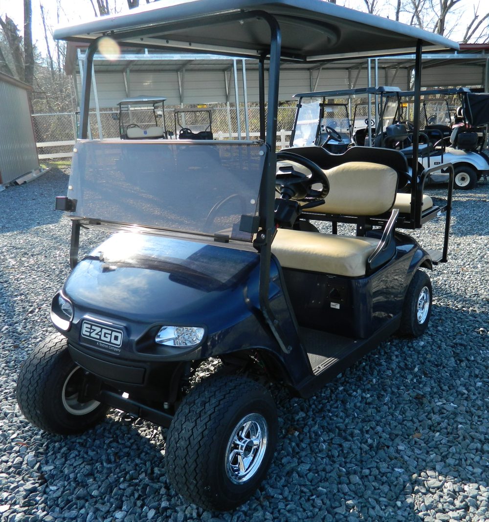 2020 EZGO TXT - Blue - Image 6