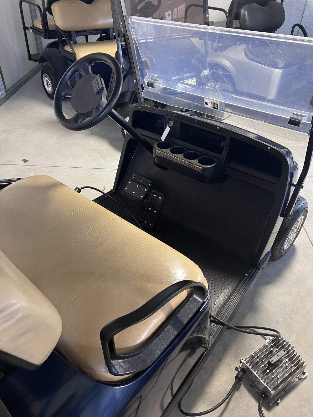2020 EZGO TXT - Blue - Image 4