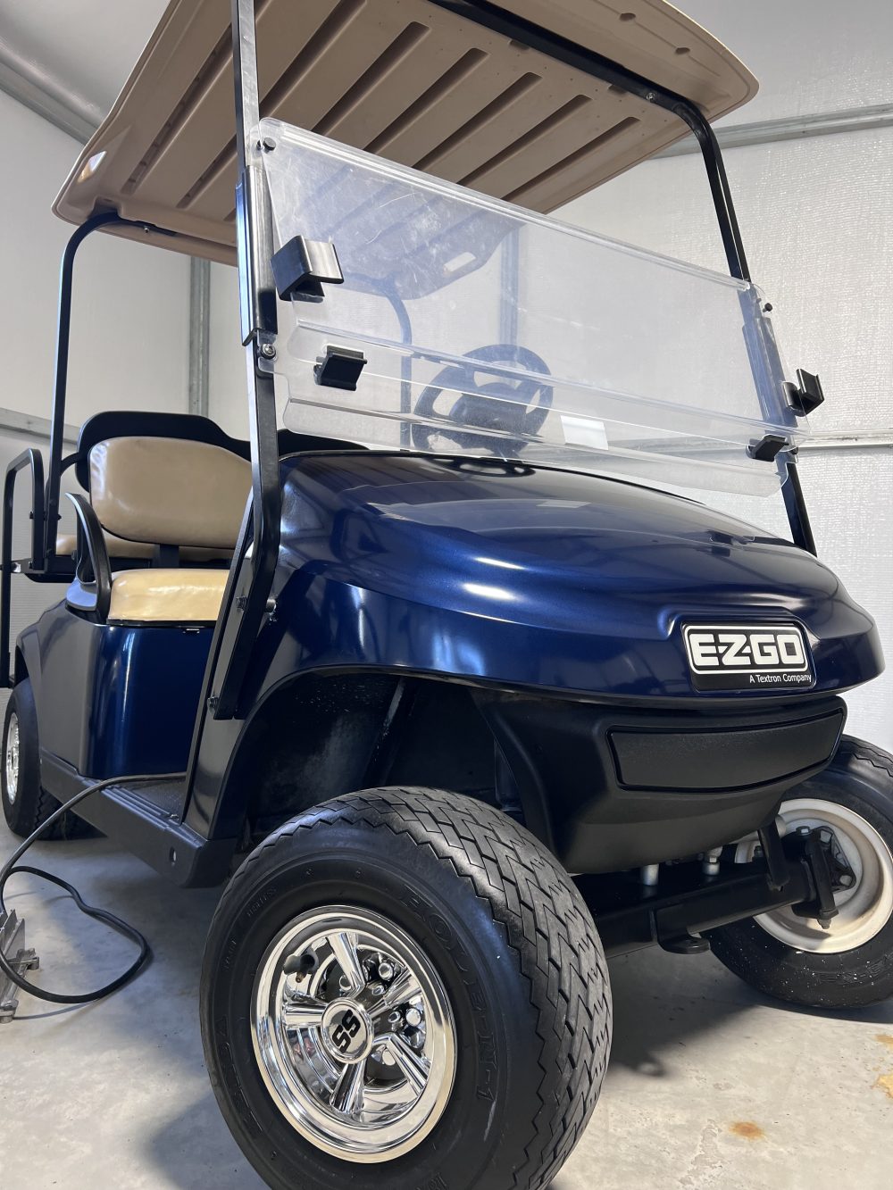 2020 EZGO TXT - Blue - Image 5