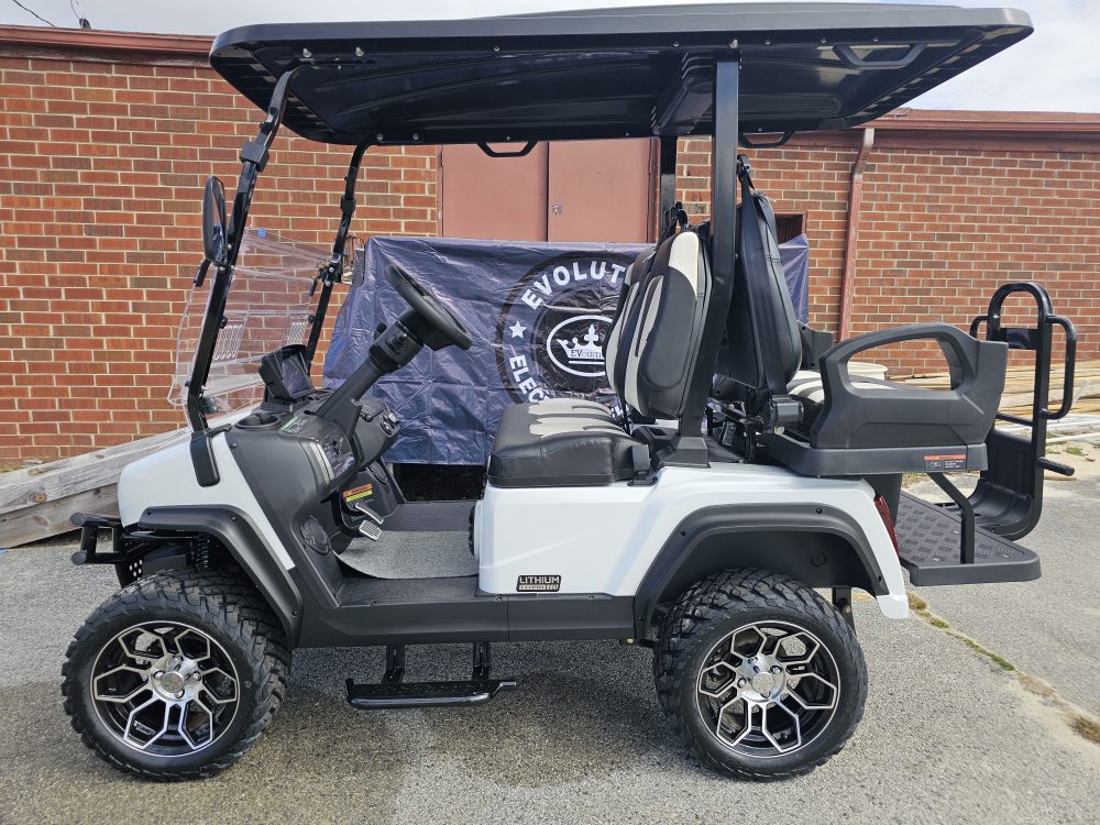2025 Evolution D5 Maverick 2+2 Plus - Pearl White - Image 3