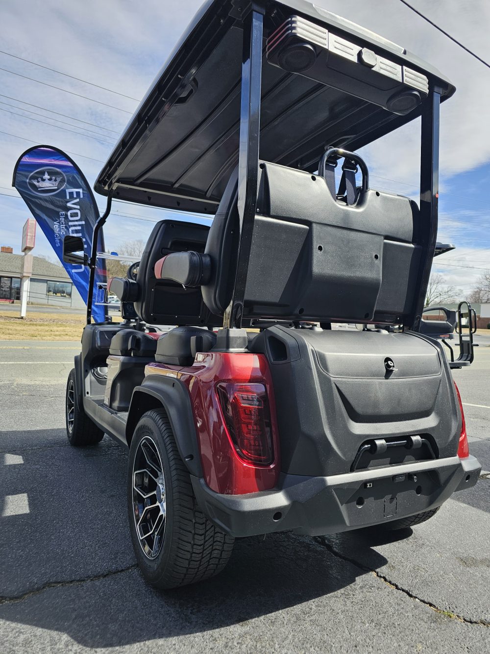 2025 Evolution D5 Ranger 4 Plus - Flamenco Red - Image 4