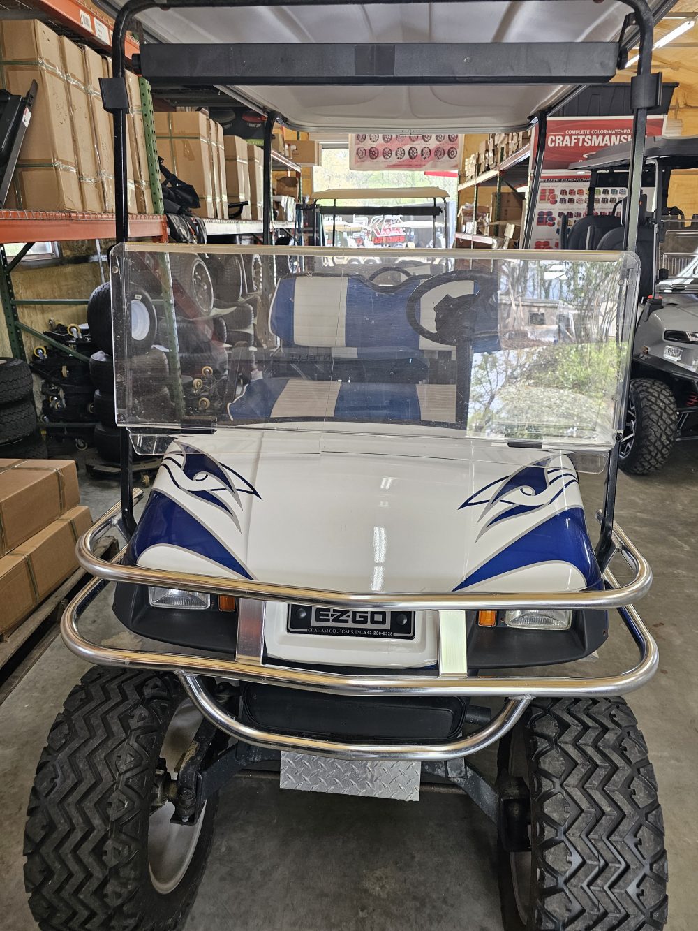 2007 EZGO TXT - White - Image 3