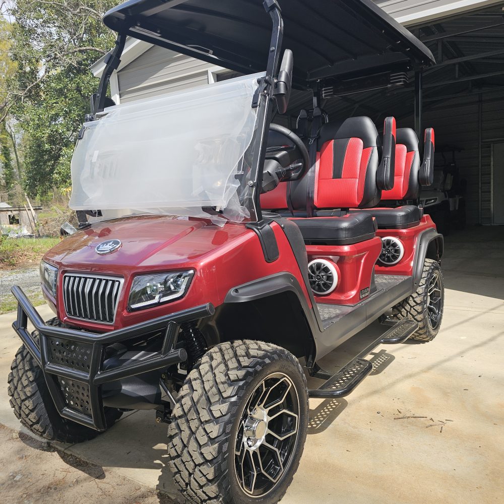 2025 Evolution Maverick 4 Plus - Flamenco Red