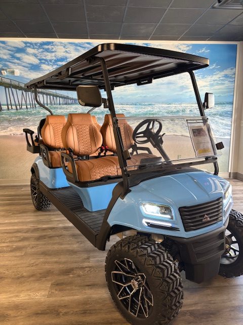 2025 Sierra Model AX3 - 6 Passenger - Seaside Blue