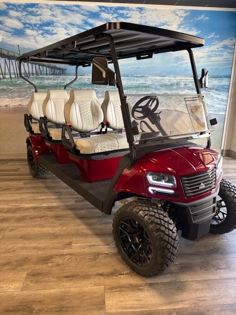 2025 Sierra Model AX6 - 6 Passenger - Granite Red