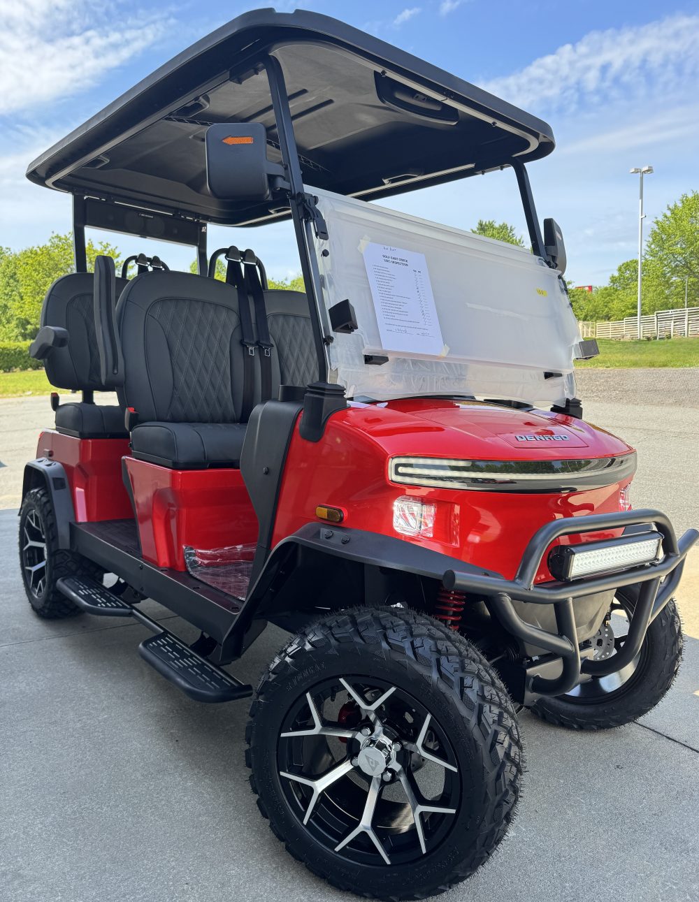 2025 DENAGO ROVER XL - SCARLET RED - Image 4