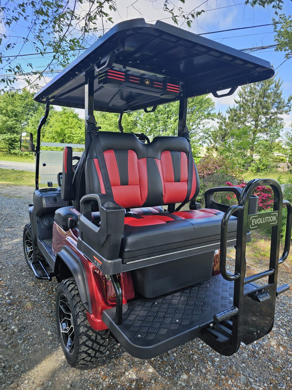2025 Evolution D5 Maverick 2+2 Plus - Flamenco Red - Image 4