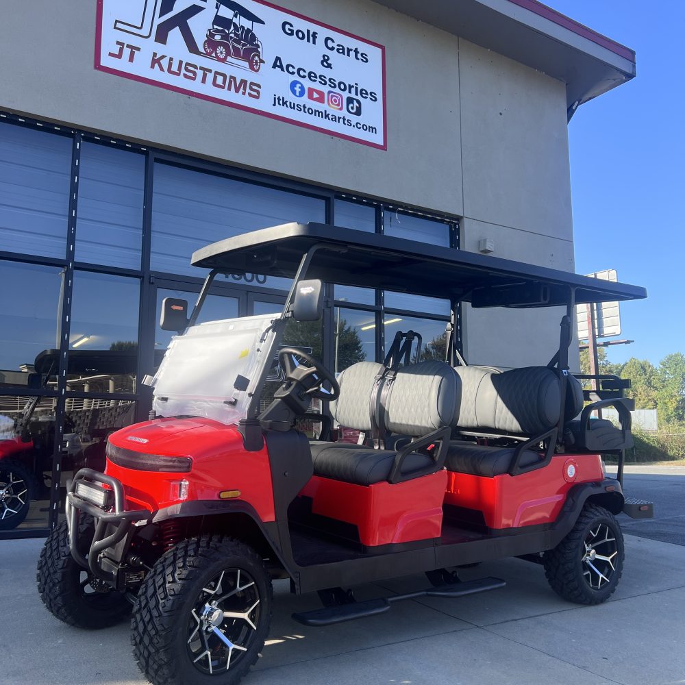 2025 Denago EV Rover XL-6 - Scarlet Red