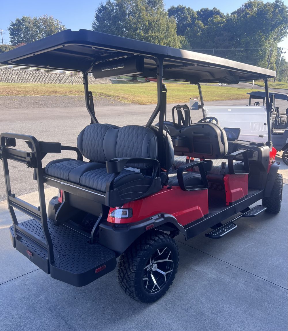 2025 Denago EV Rover XL-6 - Scarlet Red - Image 4