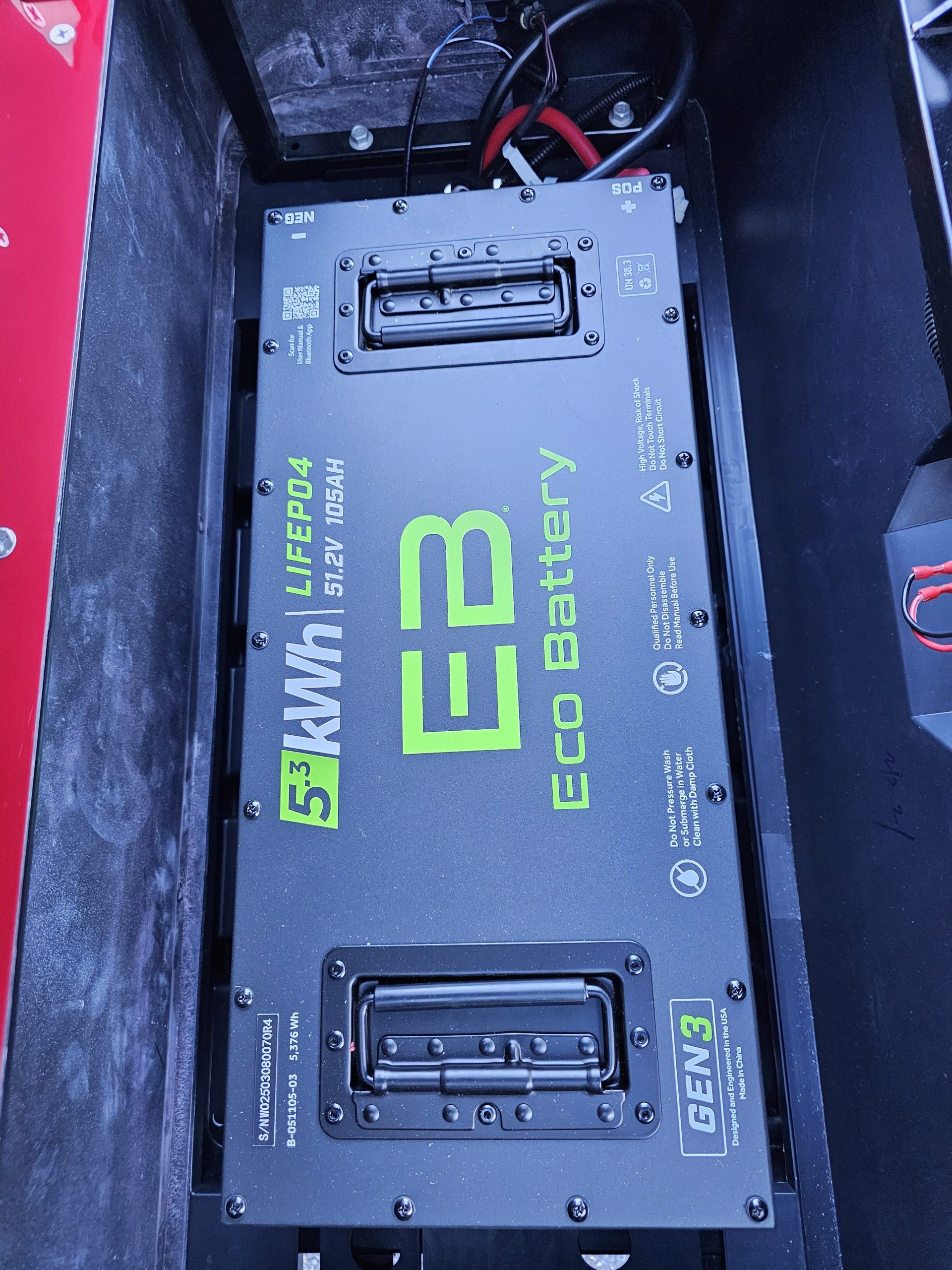 2026 Epic Carts E40FX - Burgundy - Image 8