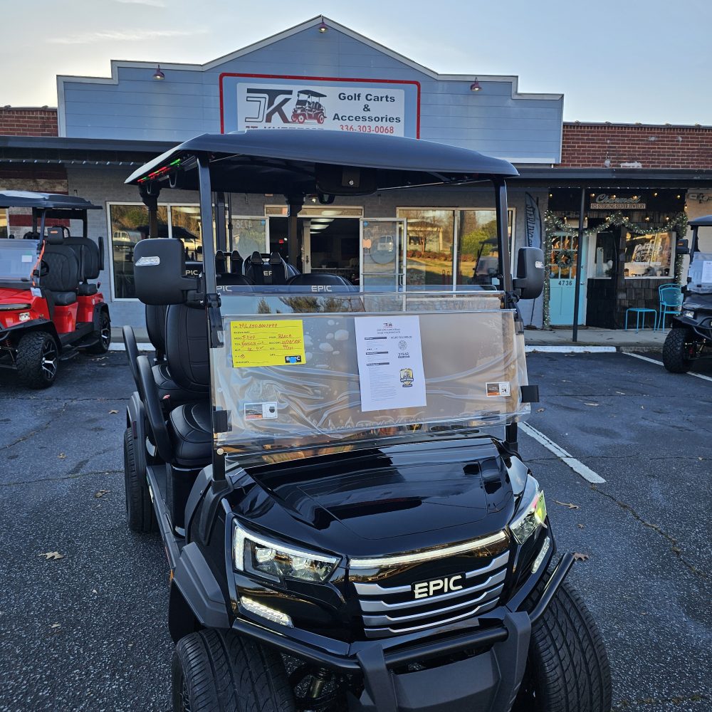 2026 Epic Carts E40FX - Black