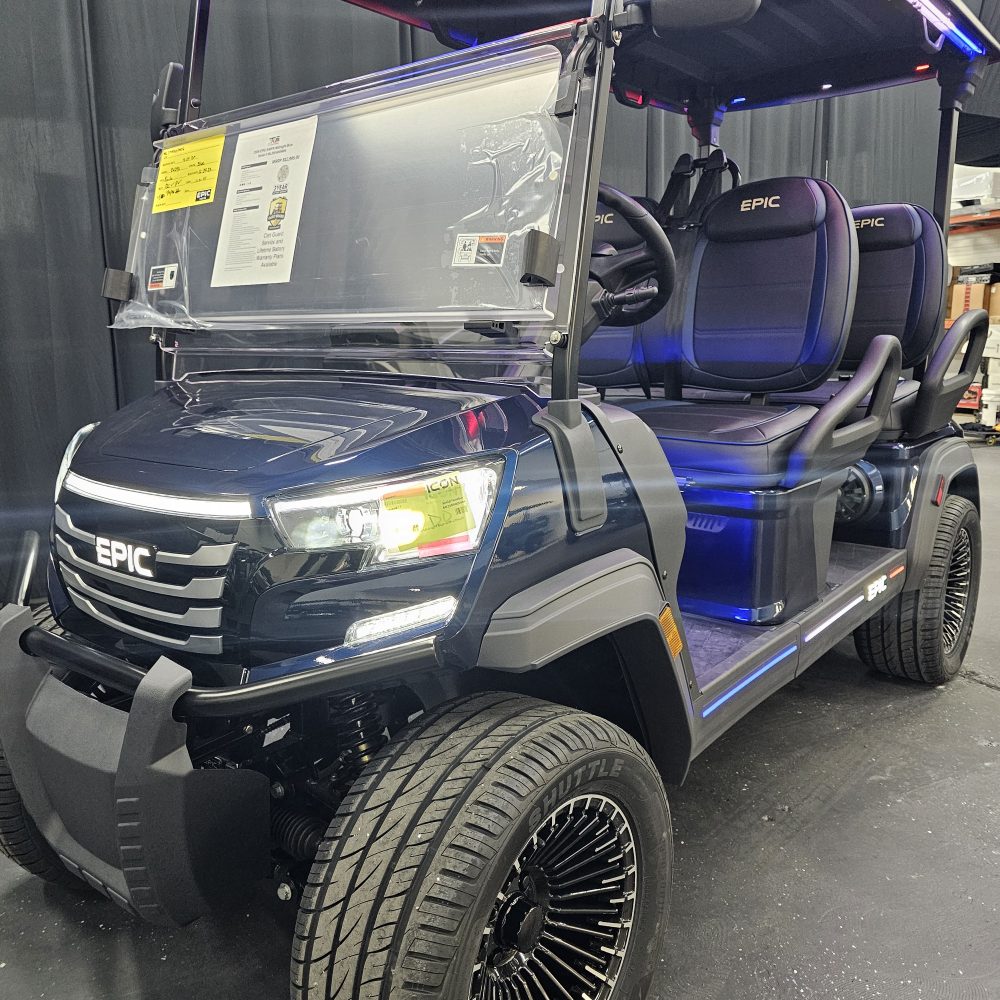 2026 Epic Carts E40FX - MIdnight Blue
