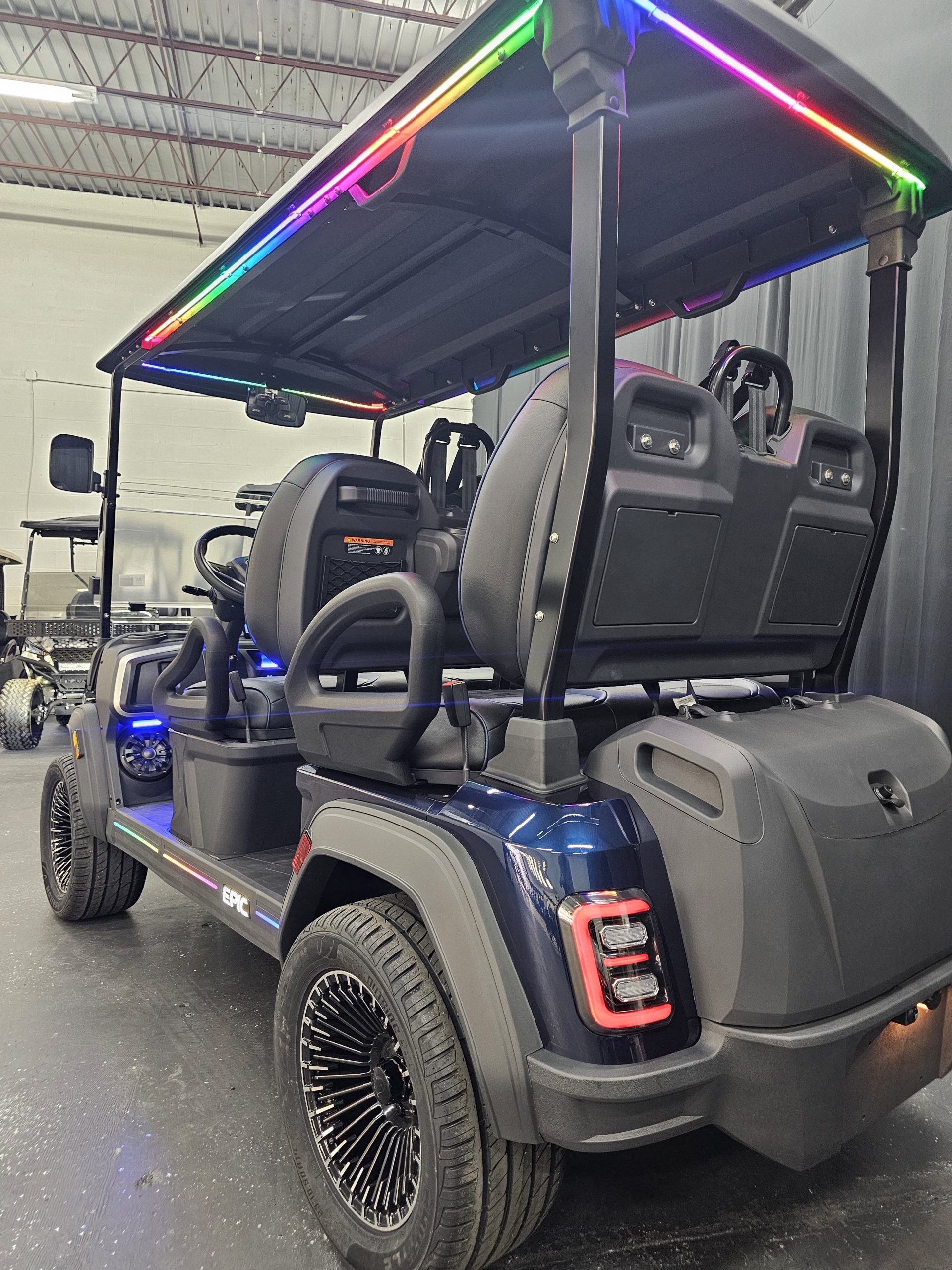 2026 Epic Carts E40FX - MIdnight Blue - Image 3