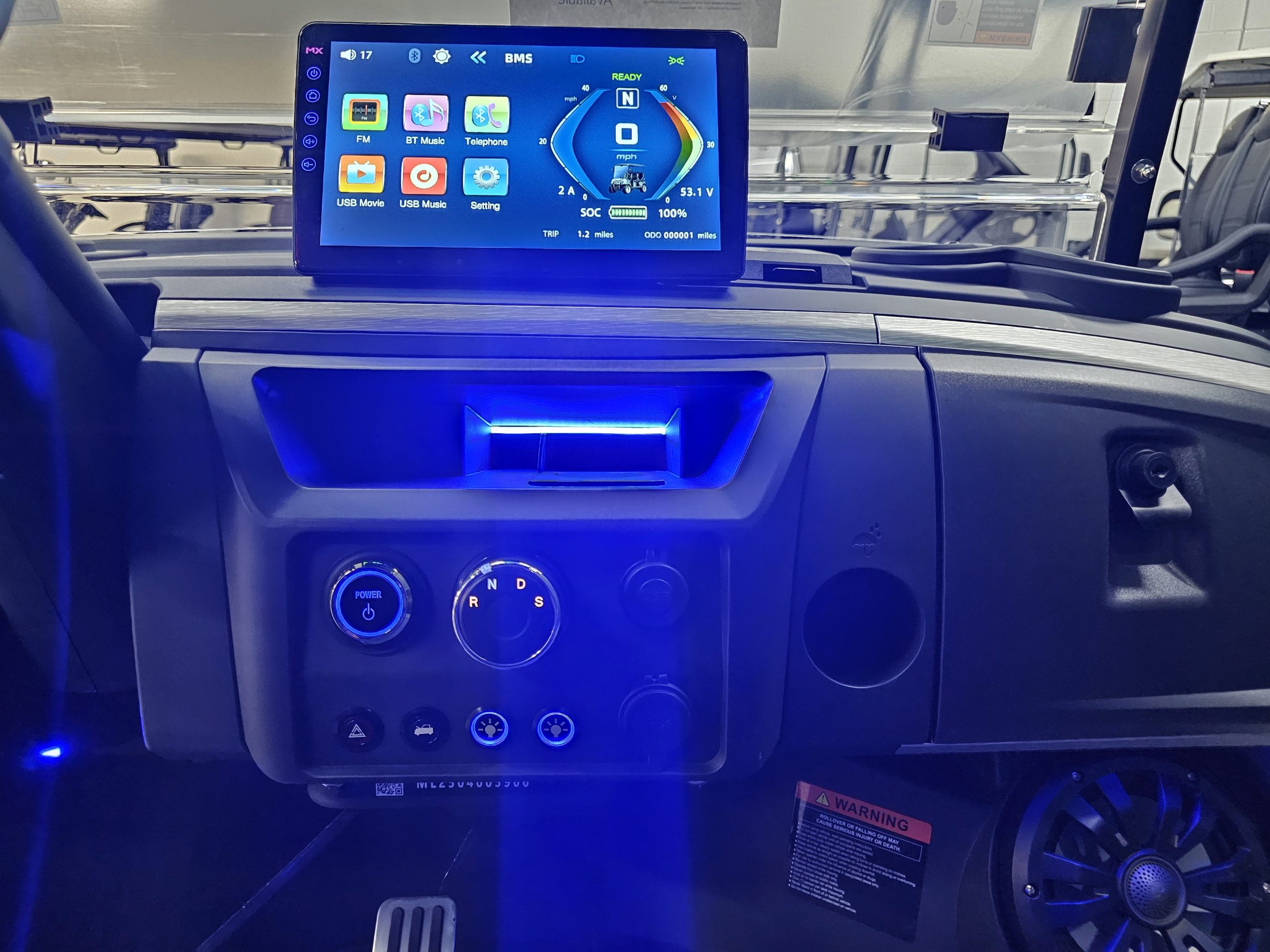 2026 Epic Carts E40FX - MIdnight Blue - Image 6