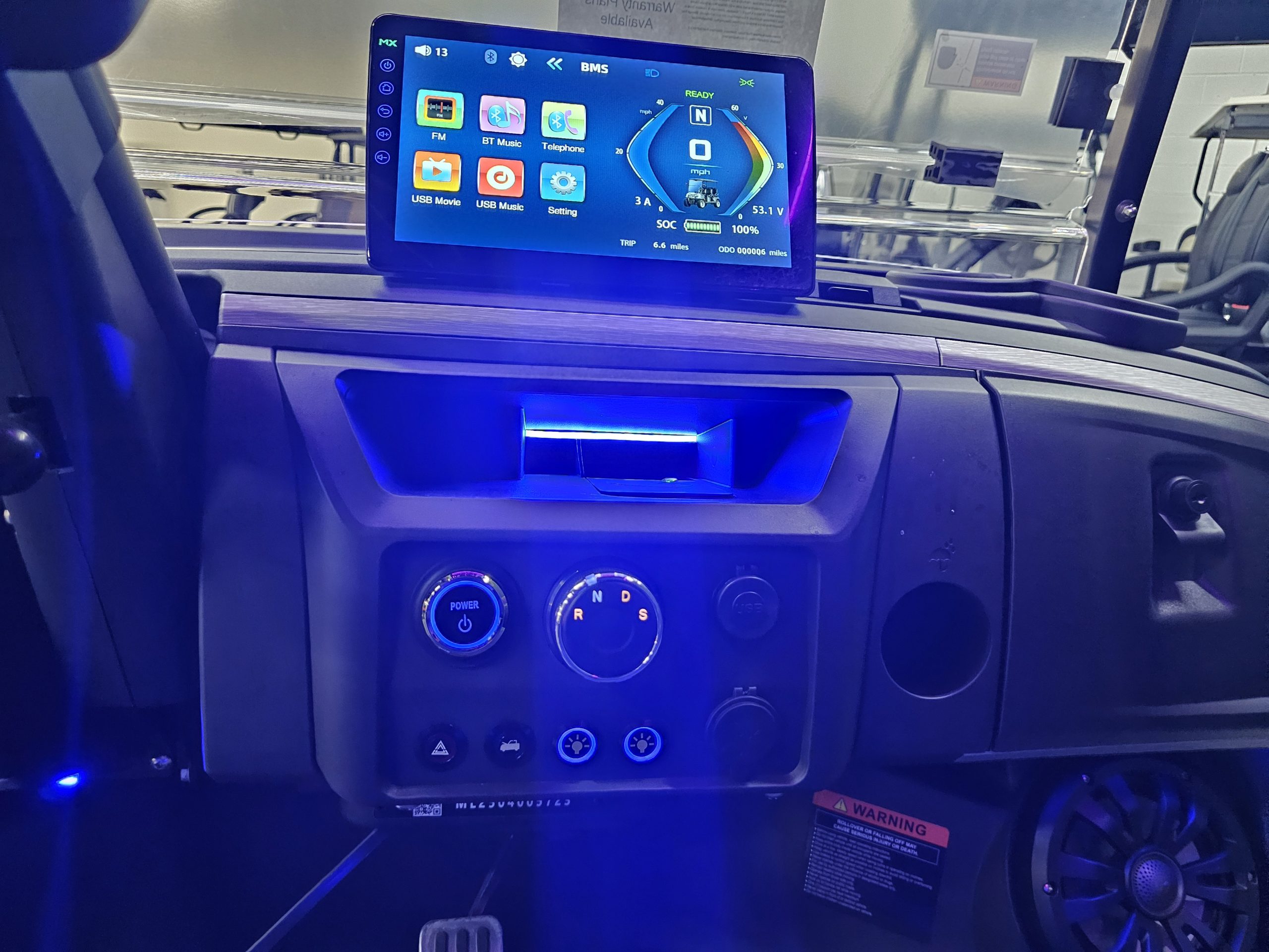 2026 Epic Carts E40FX - Charcoal Gray - Image 7