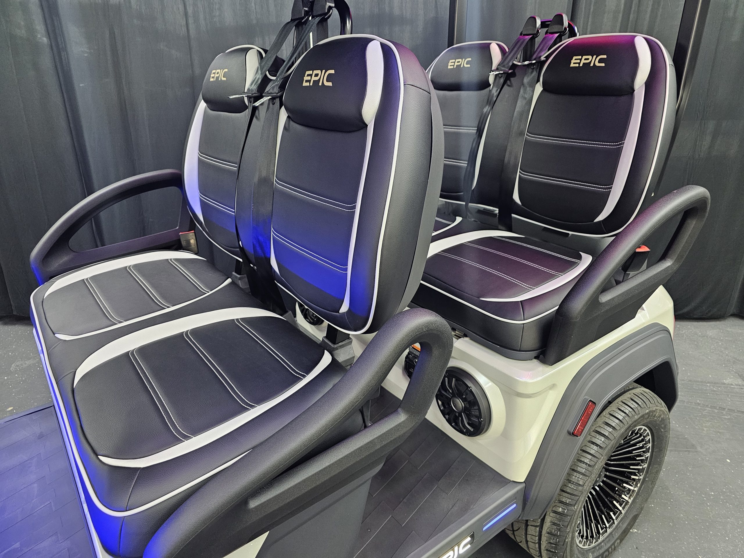 2026 Epic Carts E40FX - Pearl White - Image 7