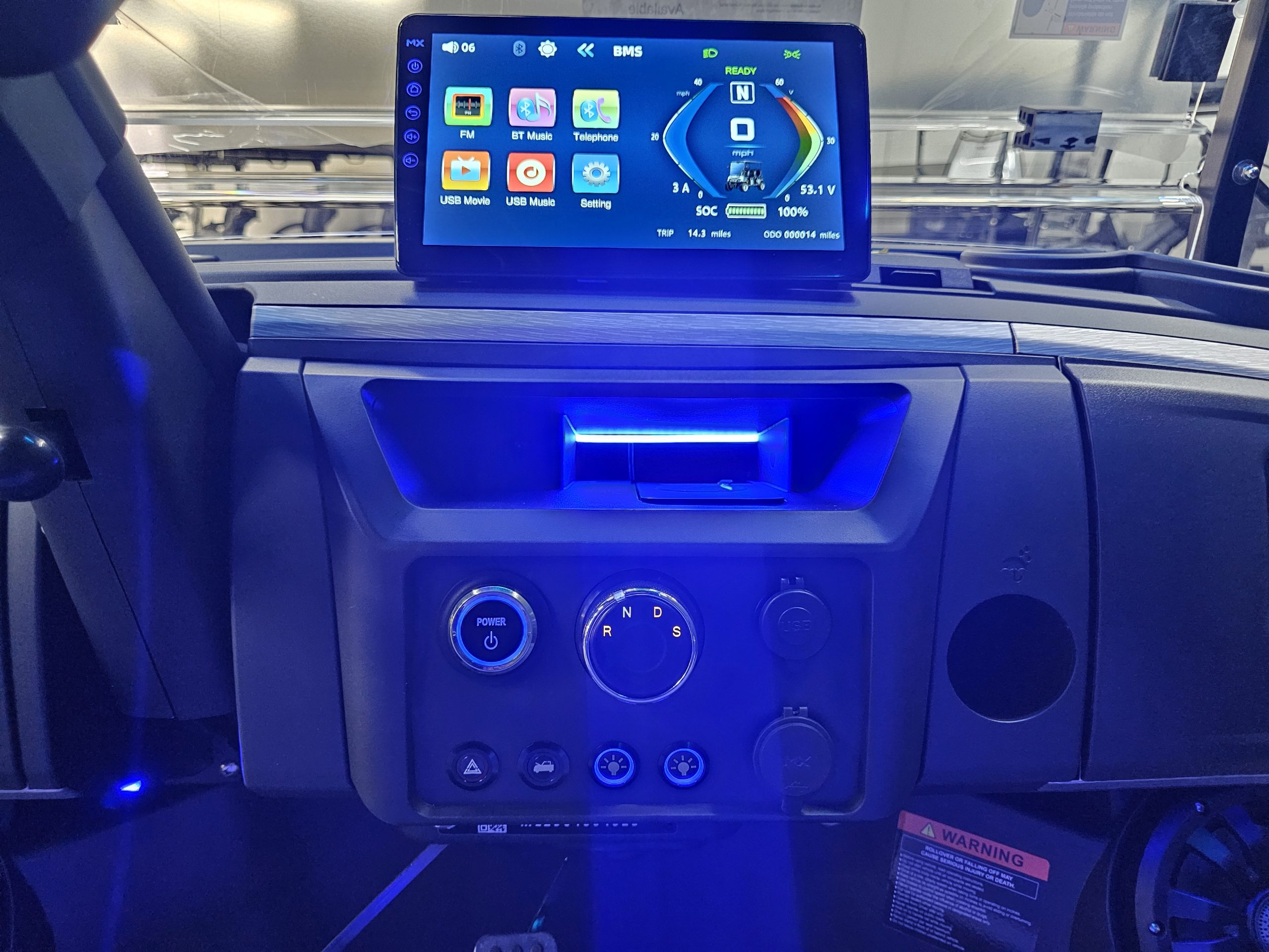 2026 Epic Carts E40FX - Pearl White - Image 8