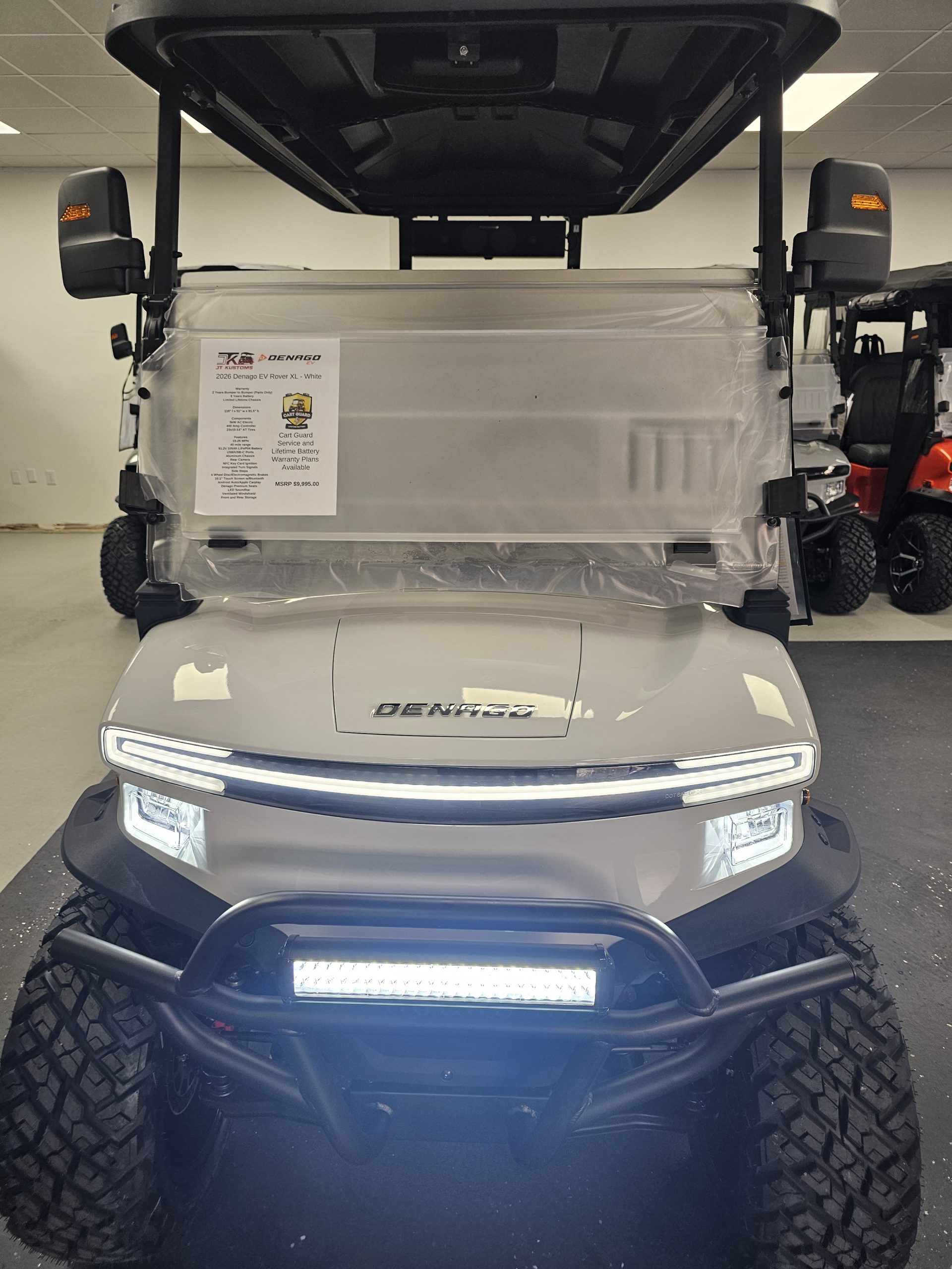 2026 Denago EV Rover XL - White - Image 3