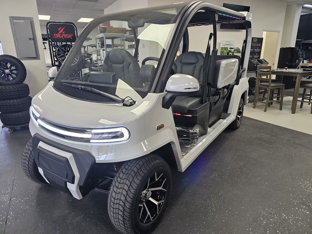 2026 Denago EV City Cart - White