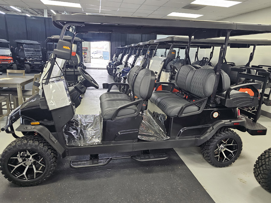 2026 Denago EV Rover XL 6 - Black - Image 3