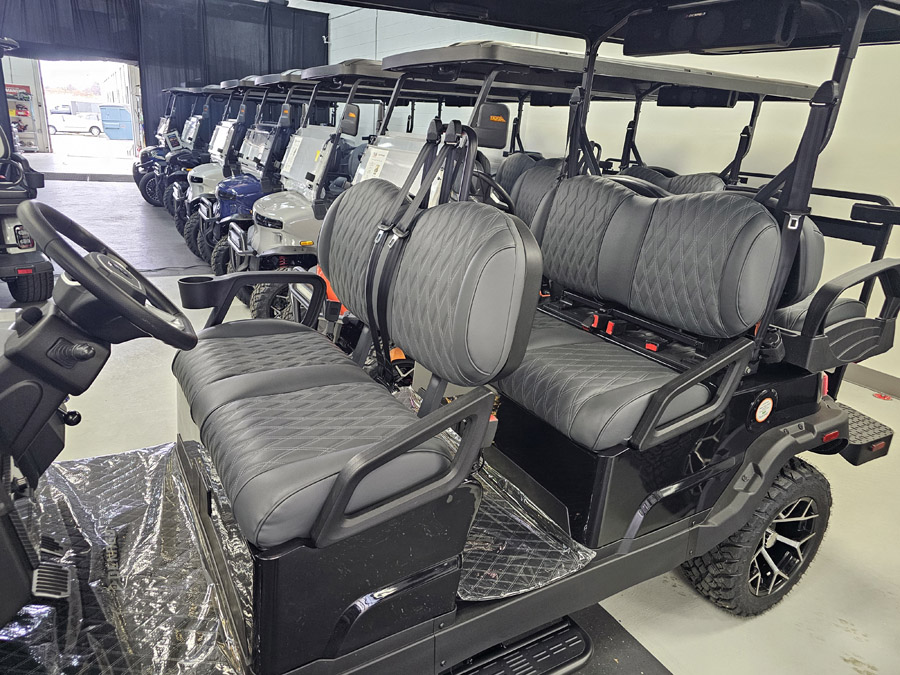 2026 Denago EV Rover XL 6 - Black - Image 4